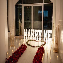 Marry Me sign 