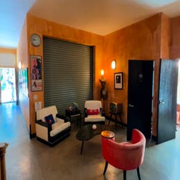 Drive-In Vehicle into studio