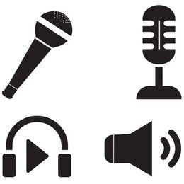  Amps, speakers, tv, projector, microphones (2)