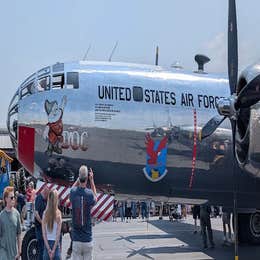 Photoshoot with airplane