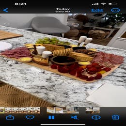 Charcuterie and champagne 