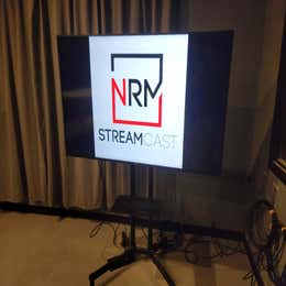 70" Flat Screen Presentation Monitor