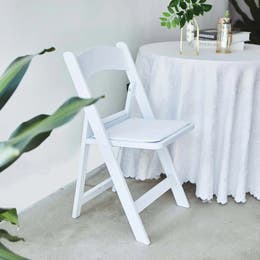 White Resin Chairs