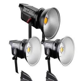 3-Point Lighting Kit & Assistant