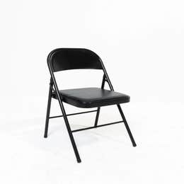 Black Folding Chair