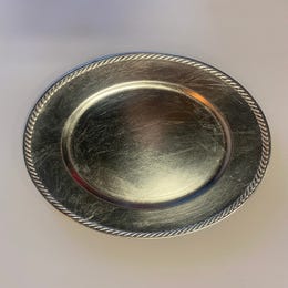 Charger Plates Silver