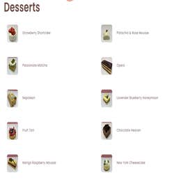 Dessert Menu