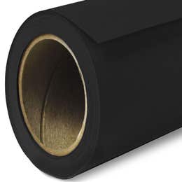 1.3. JET BLACK - Seamless Backdrop (9ft wide)
