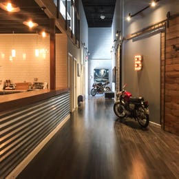 Motorcycles are available to rent