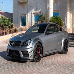 2012 Mercedes Benz C63 Black Series (Silver)