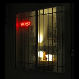 No Vacancy Neon Sign Prop Rental