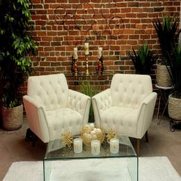 Brick Wall with Wall Art