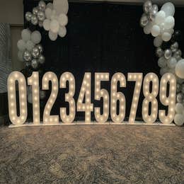 5’ Marquee Numbers
