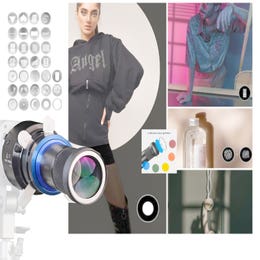 Spotlight w/ perfect circle & other unique shadows