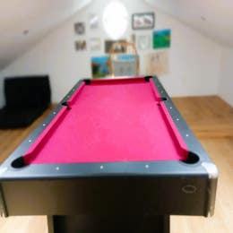 Attic with Pool Table