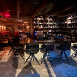 75 per person Open bar package