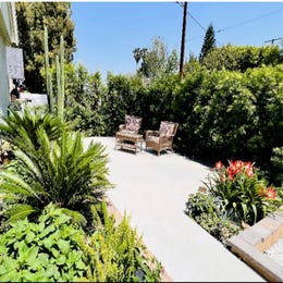 Front patio space