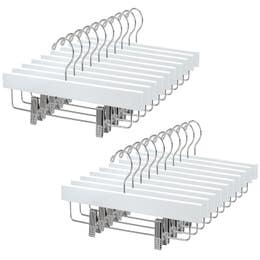 Pants Hangers 24 Pack for Showroom Display