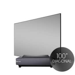 100in Projector Screen | Projector Full HD Home Cinema Kit ,Pop-up Screen & 2 X 60W Rms (120W) Stereo Speaker