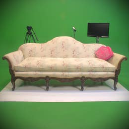 VINTAGE VICTORIAN SOFA - 3 seater - for Photo Shoots