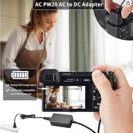 F1TP AC PW20 AC Power Supply Adapter NP-FW50 Dummy