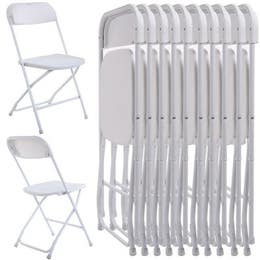White Folding Chairs