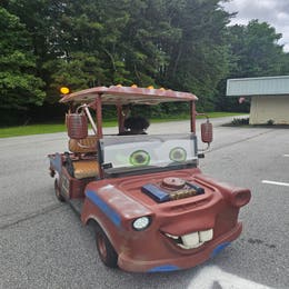 Tow Mater Golf Cart
