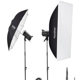 Godox SK400II-V Studio Flash Monolight 2-Light Kit