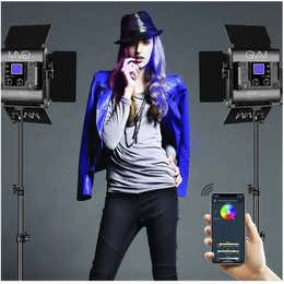 3 GVM RGB LED Video Light, 800D Photography