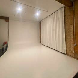 Freshly Painted White Cyclorama