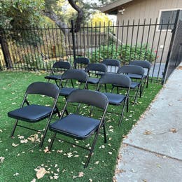 Foldable chairs