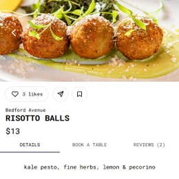 RISOTTO BALLS