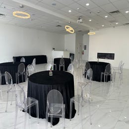 Black/White Tablecloth