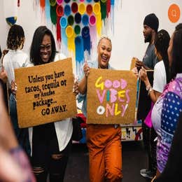 Paint a Doormat Session