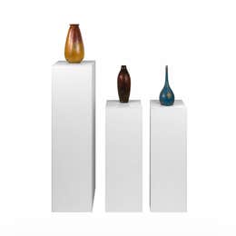 Pedestal Stand - Set of 3