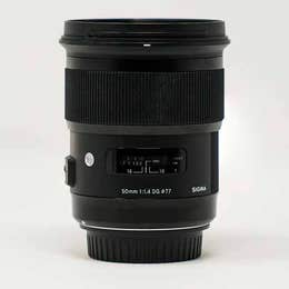 SIGMA 50MM EF F/1.4 ART LENS