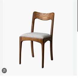 chair and table