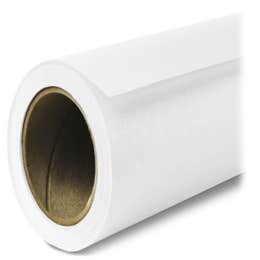 9 Ft wide Seamless Background Paper. White