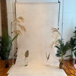 Texture Fabric Backdrop 9ft x 15ft - CREAM 