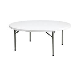 72" Round Folding Table