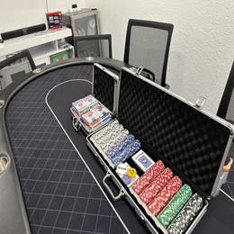 Poker Chips and Cards