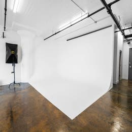 A Freshly Painted Cyc Wall (Pure White)