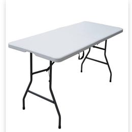 (2)  6- foot folding tables