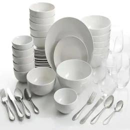 Use of House plates, silverware and glasses