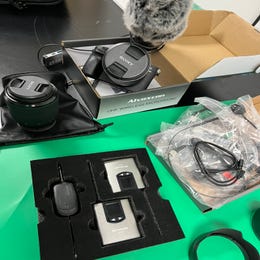 Sony A73 Camera wireless mic