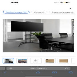 TV with Rolling Stand