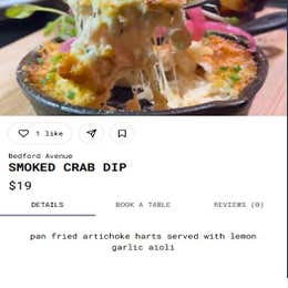 SMOKED CRAB DIP