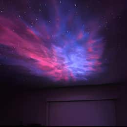 LED galaxy projector light