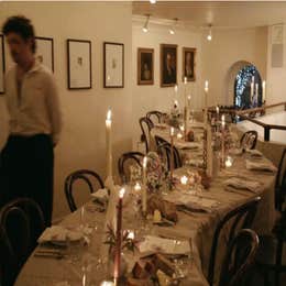 Serpentine Banquet Table