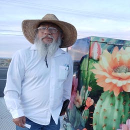 Simon - a local guy in the Mohave Desert